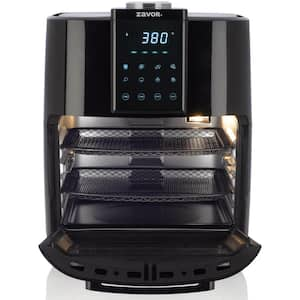 Hamilton Beach 11.6 qt. Black Digital Air Fryer with Rotisserie 35073 ...