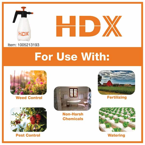 56oz Handheld Multi-Purpose Pump Sprayer 4-Pack