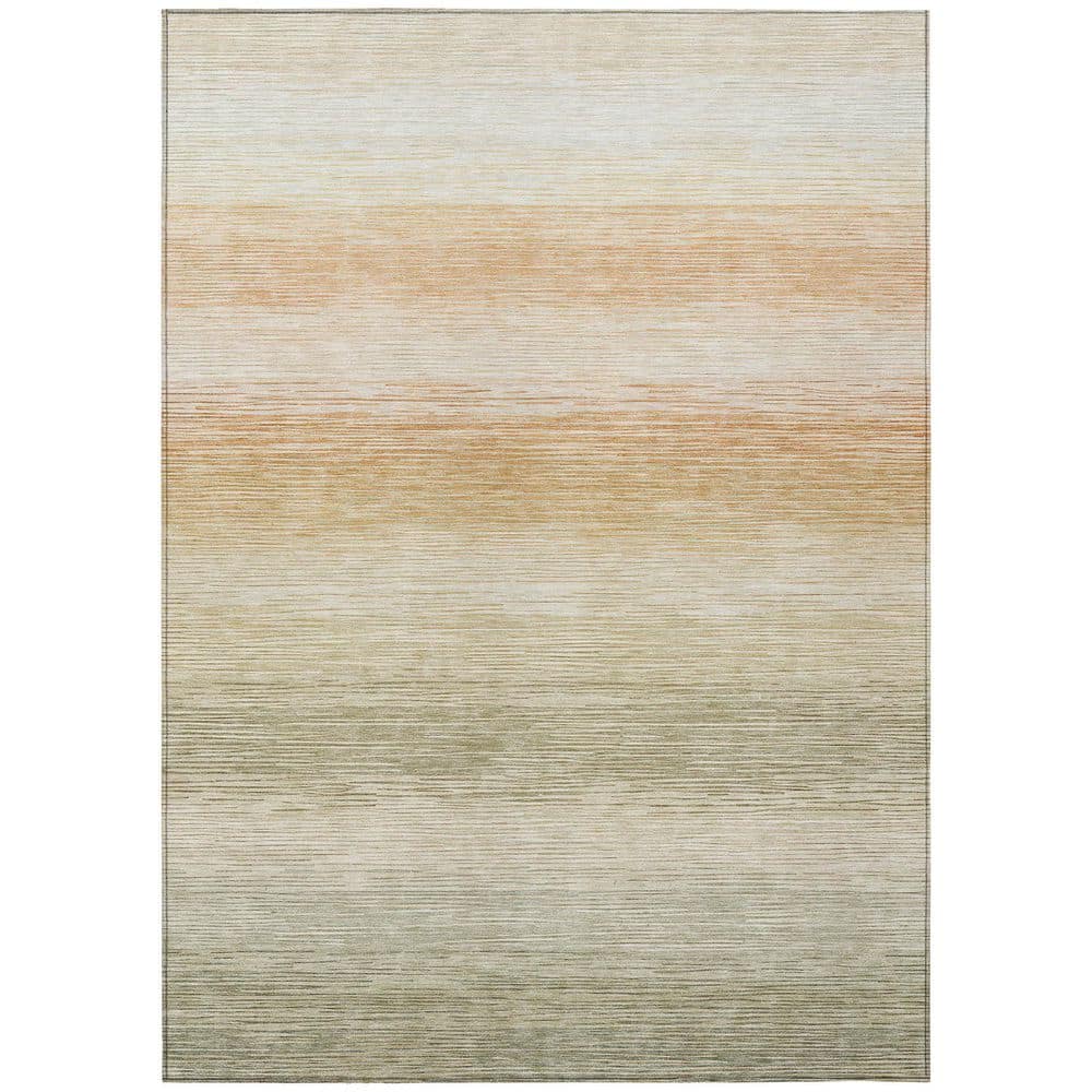 Chantille Machine Washable Indoor/Outdoor Abstract ACN2891 Sage 5 ft. x 7 ft. 6 in. Area Rug price history on PriceWatchPro