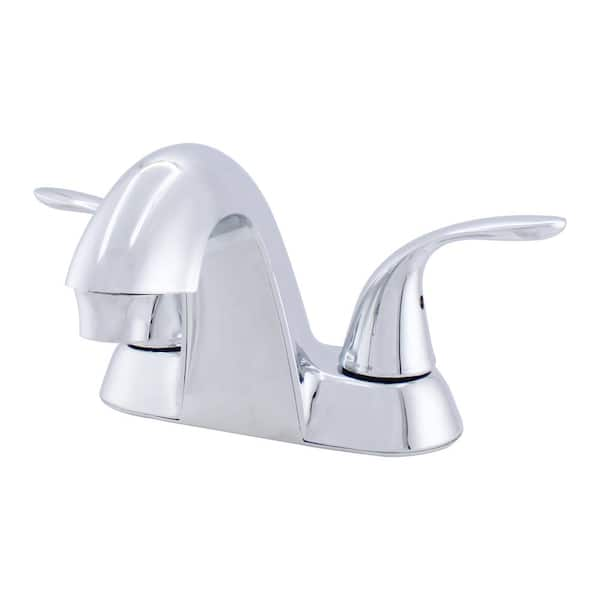 WASSERMAN FAUCETS Dual Wing Handle Mid-Rise Spout Lavatory Faucet with ...