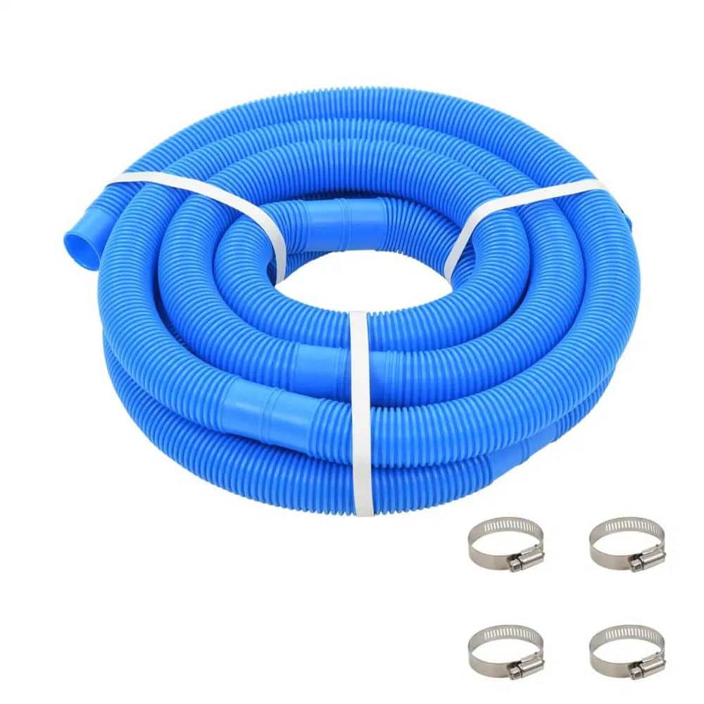 ITOPFOX 236 in. LDPE Polyethylene Pool Hose in Blue H2PH005OT118 The Home Depot