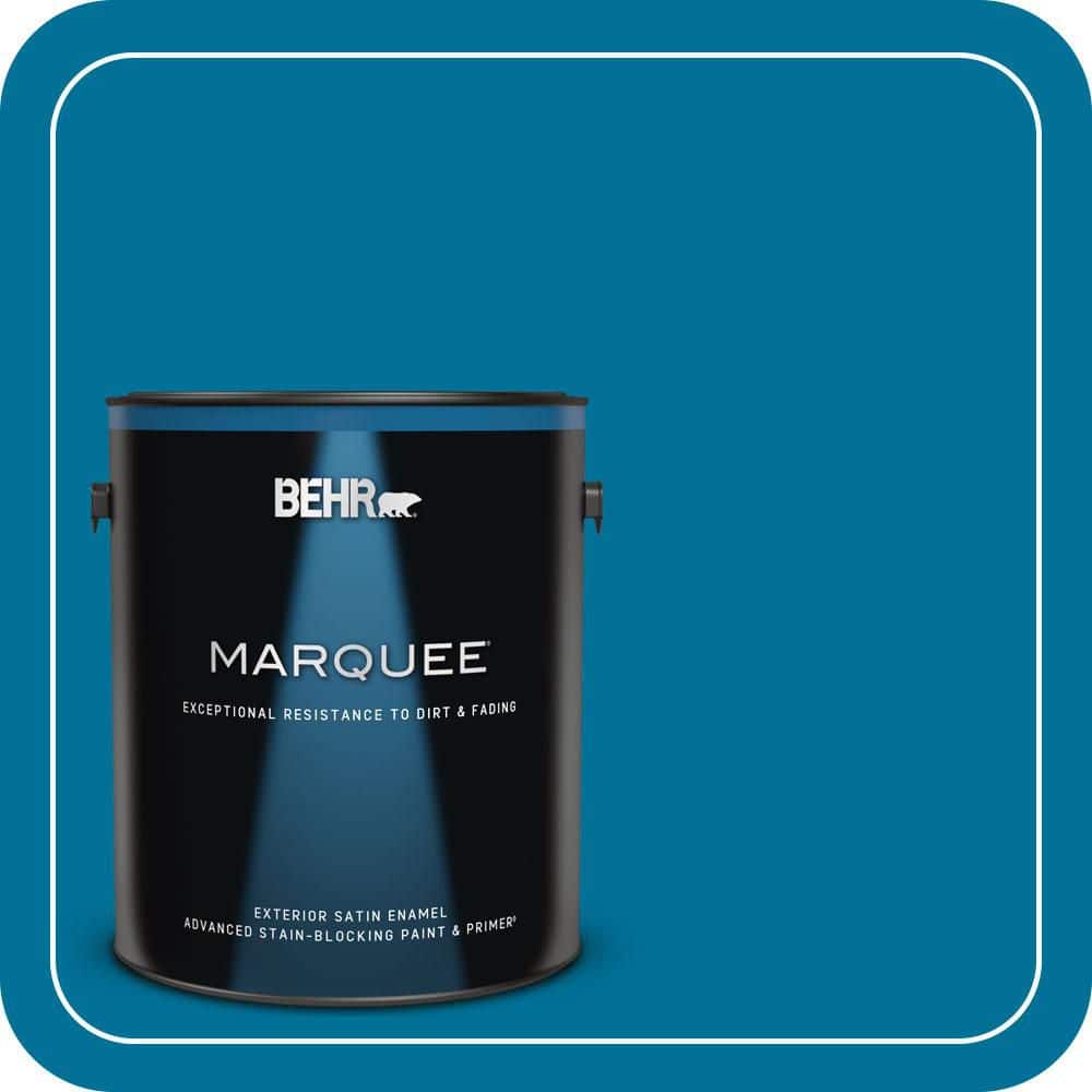 1 gal. #S-G-530 Glacier Lake Satin Enamel Exterior Paint & Primer price history on PriceWatchPro