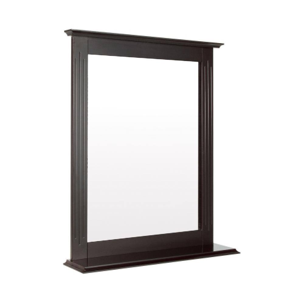 23 in. W x 27 in. H Rectangular Framed Wall Mount Multipurpose Vanity Mirro