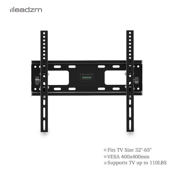 Karl home 32 in. to 65 in. Flat Tilting TV Wall Mount with Spirit Level