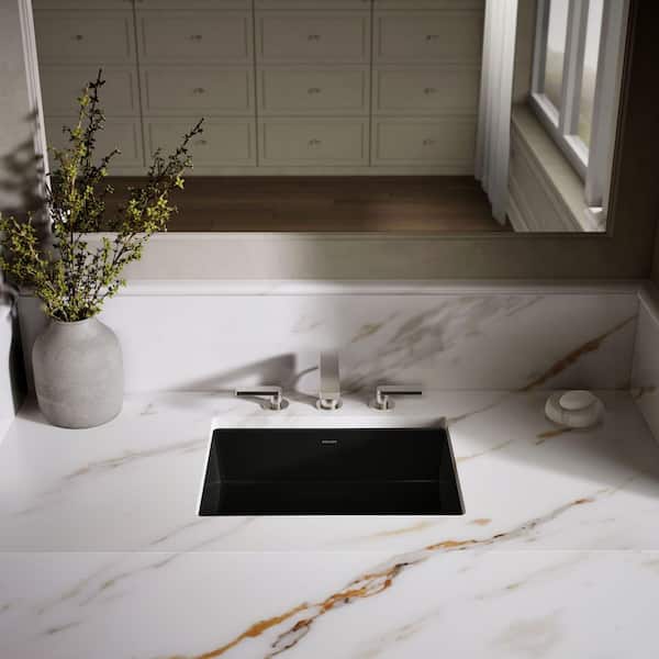 KOHLER Verticyl 19.8 in. x 15.63 in. Undermount Bathroom Sink in