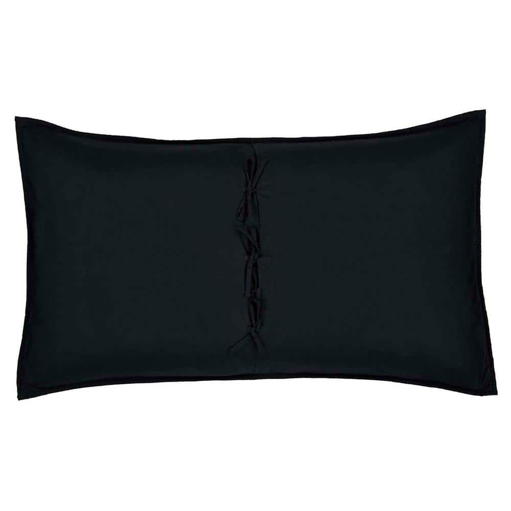 Beckham Rustic Plaid Cotton King Sham in Red, Black, and Tan