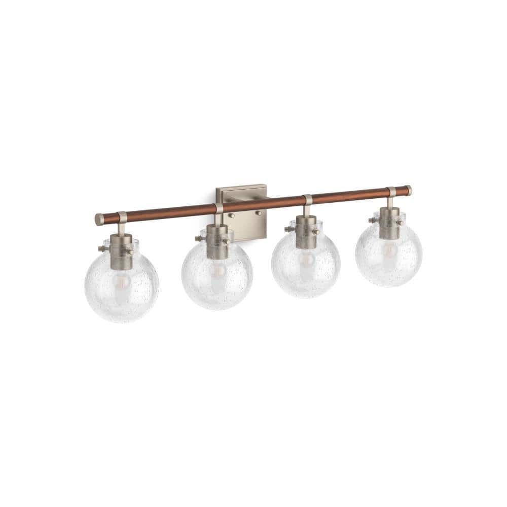 Holt 4-Light Brushed Nickel Wall Sconce price history on PriceWatchPro
