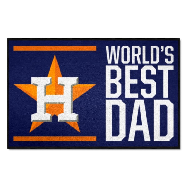 Houston Astros Pet Bowl & Field Mat Combo Set - Navy