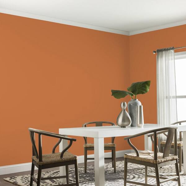 Glidden Premium 1 gal. PPG1200-6 Ginger Root Satin Interior Latex