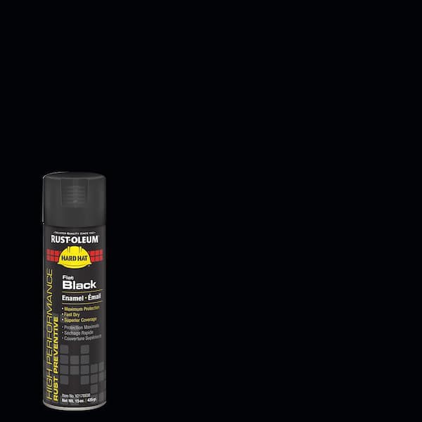 Rust-Oleum 15 oz. Rust Preventative Flat Black Spray Paint (Case of 6)