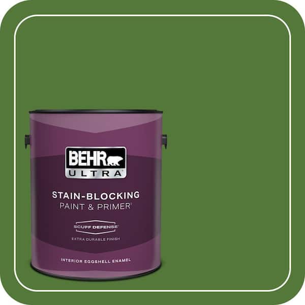 BEHR ULTRA 1 gal. #P380-7 Luck of the Irish Extra Durable Eggshell Enamel Interior Paint & Primer