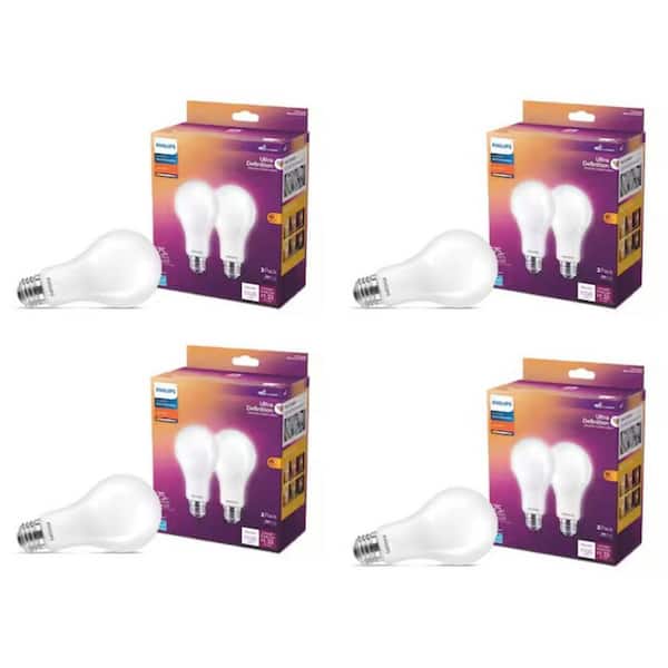 75-Watt Equivalent A21 Dimmable E26 LED Bulb Soft White 2700K (8-Pack)