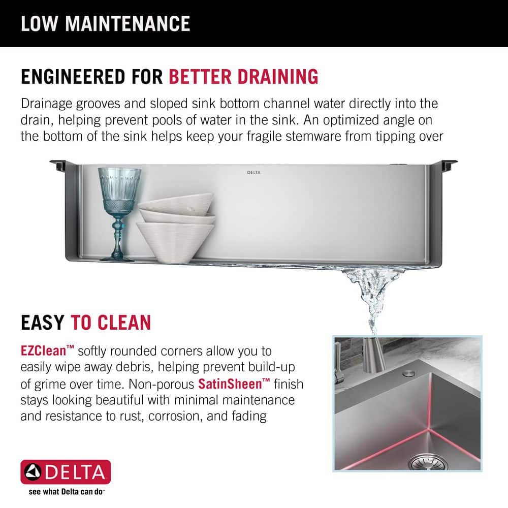 30-Inch Brushed Stainless Steel Farmhouse Drop-In Sink