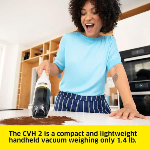 Karcher CVH 2 Bagless Cordless Double Filtration HEPA 12 Filter