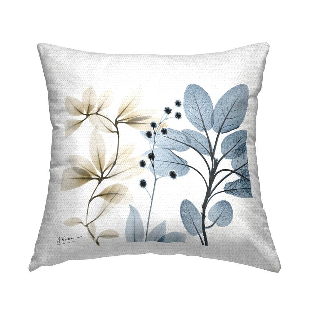 Modern Plant Sprouts White Square Outdoor Throw Pillow price history on PriceWatchPro