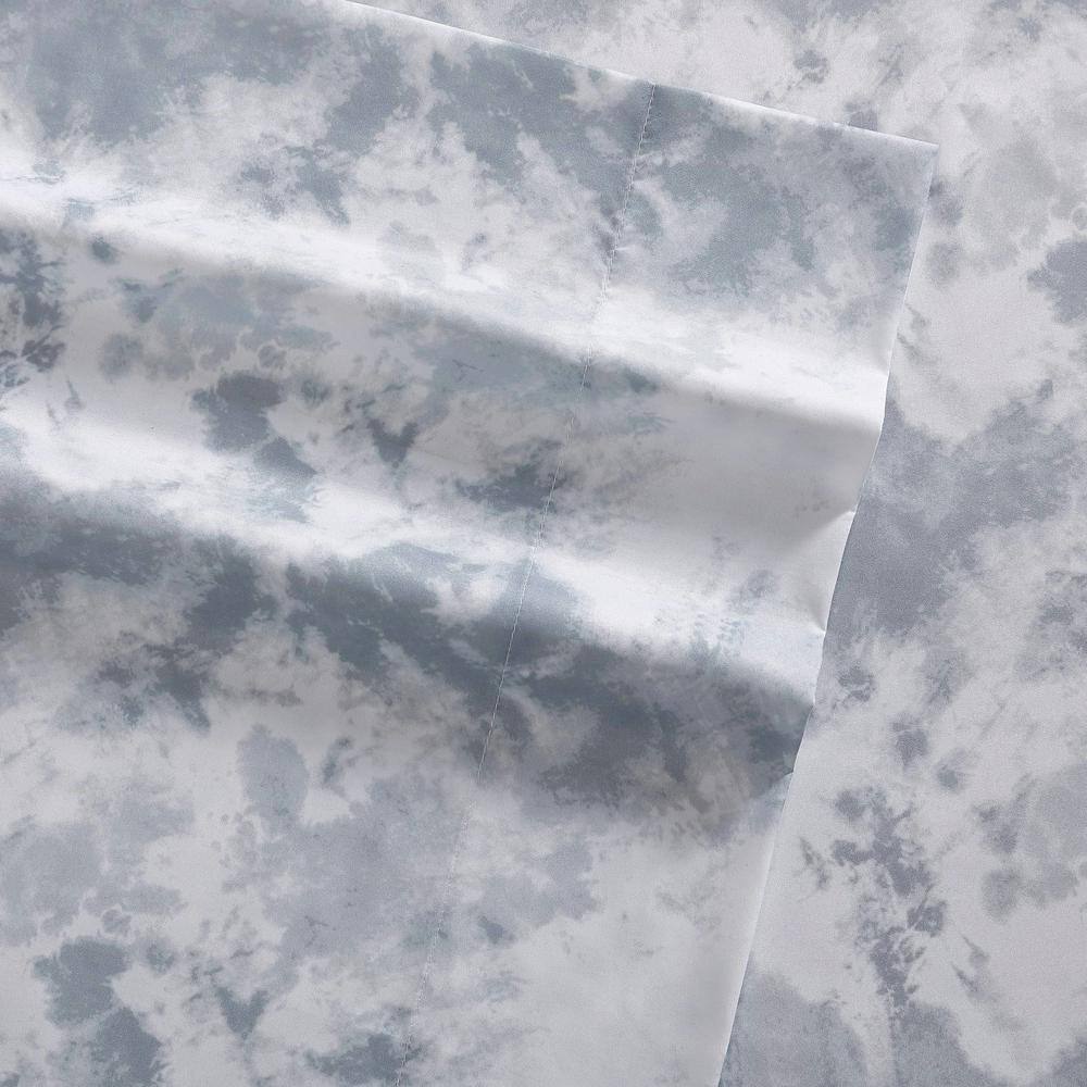 Queen Spring Water Tie Dye Polyester Microfiber Sheet Set