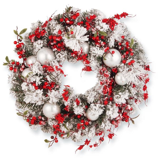 National Tree Company 24 in. Christmas Artificial Wreath