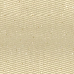 Gold Textured Honeycomb Wallpaper