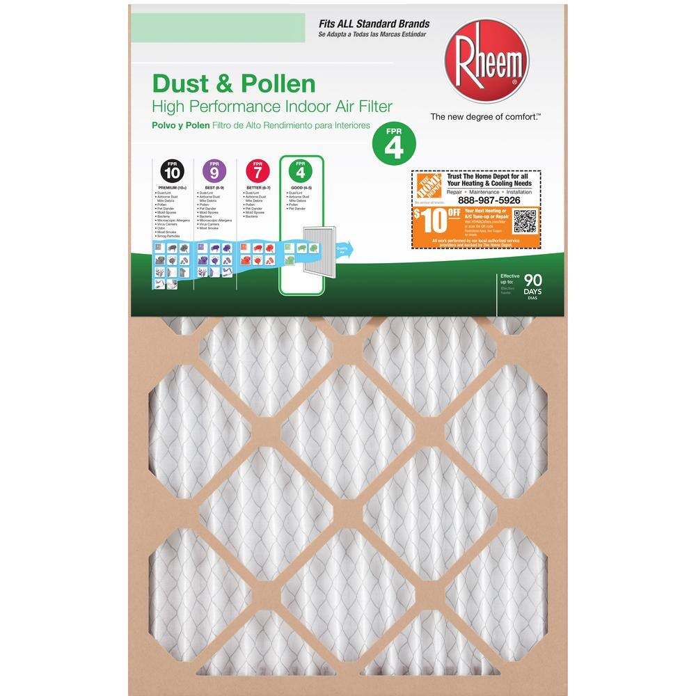 21-1/4x21-1/4x1 Dust and Pollen Merv 8 Replacement AC Furnace Air Filter 6 Pack 