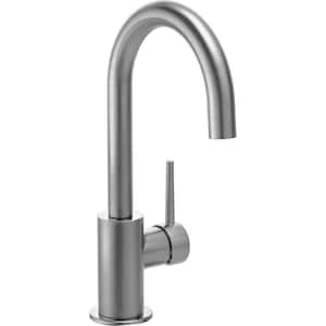 Contemporary Single-Handle Bar Faucet in Arctic Stainless