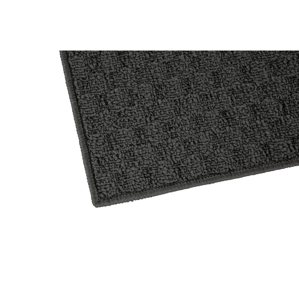 Cinder Gray Town Square 5' x 7' Tufted Synthetic Area Rug
