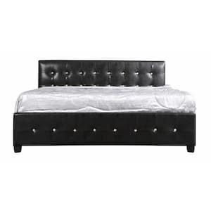 Diamond Black King Panel Beds