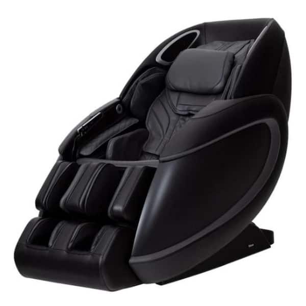 TITAN Fleetwood LE Series 4D Massage Chair in Black with Zero Gravity, Bluetooth Speakers, Heated Rollers and Calf Massager