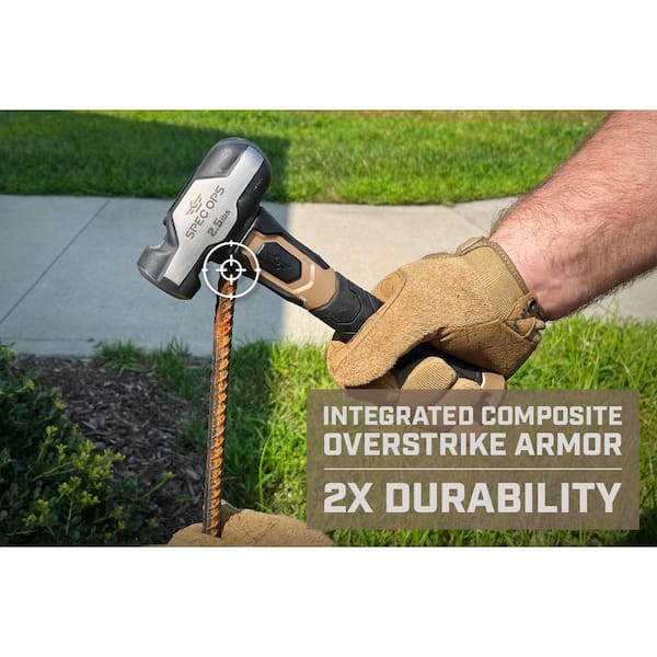 SPEC OPS 2-1/2 lbs. Sledge Hammer with Removable Soft Mallet