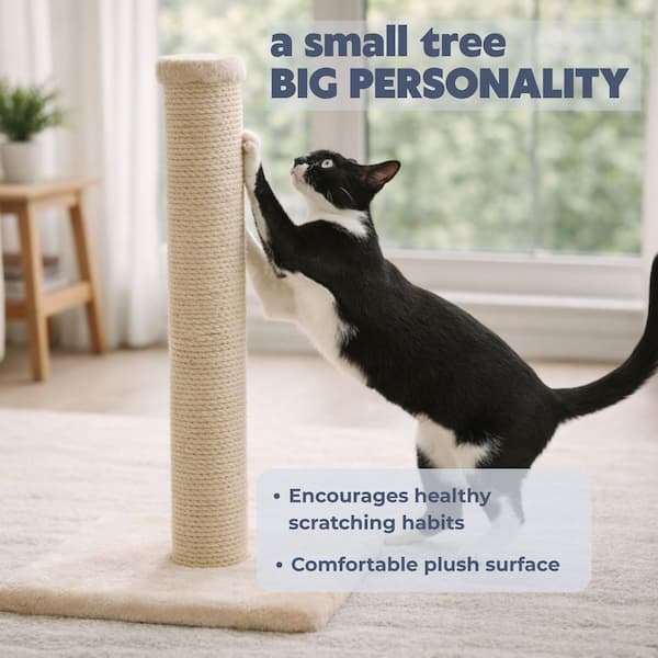 TRIXIE Parla Cat Scratching Post - Beige