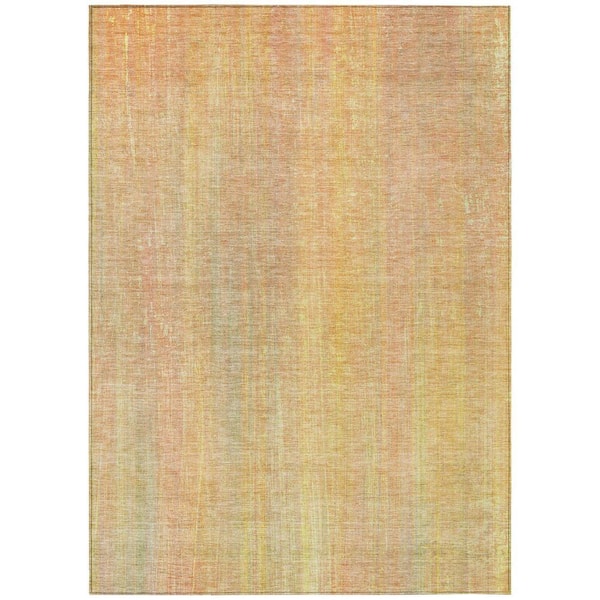 Chantille ACN552 Blush 5 ft. x 7 ft. 6 in. Machine Washable Indoor/Outdoor Geometric Area Rug