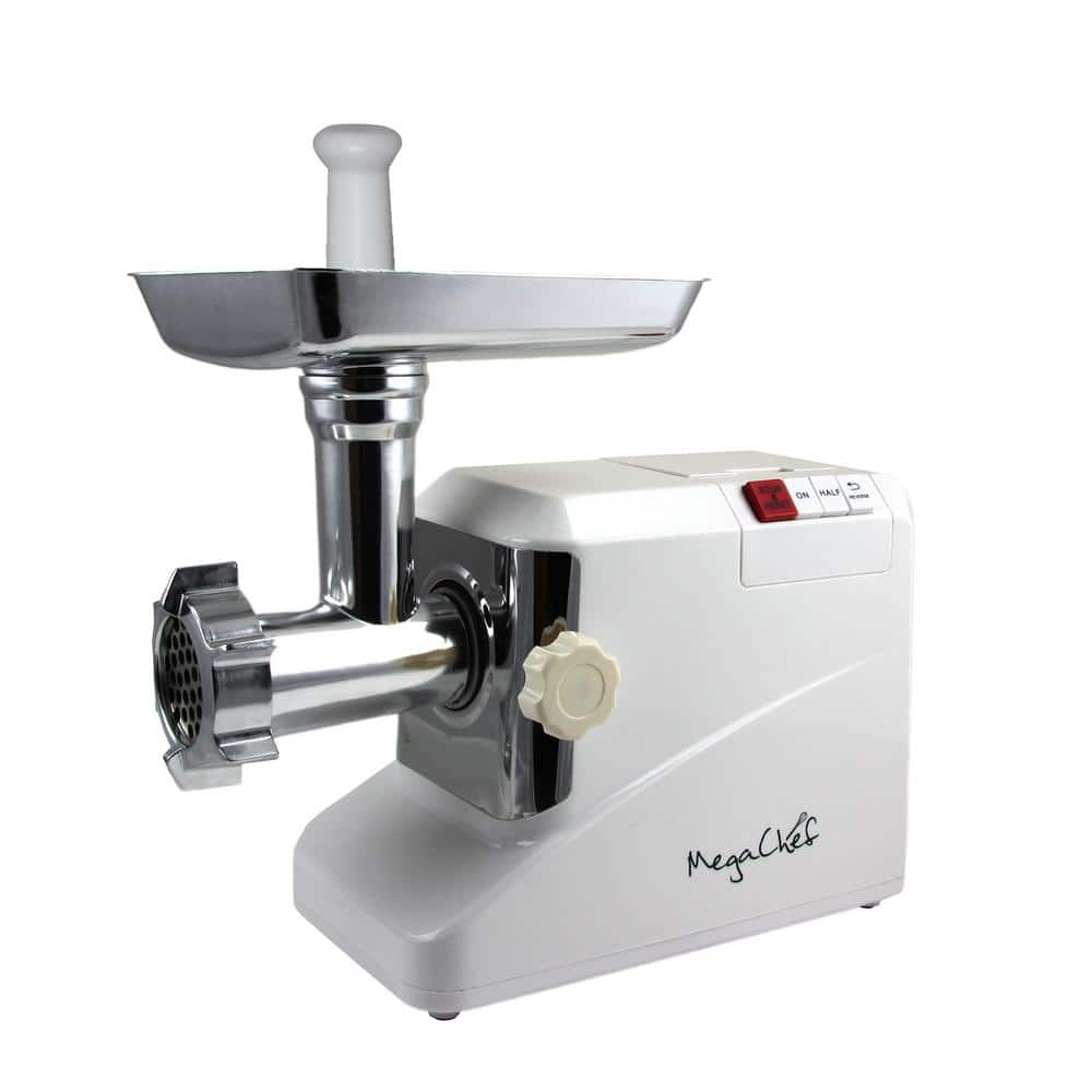 Electric Meat Grinder, Heavy Duty Meat Mincer, Food Grinder with Sausage  and Kubbe Kit, 3-Grinder Plates, White DHS0RA22091301 - The Home Depot