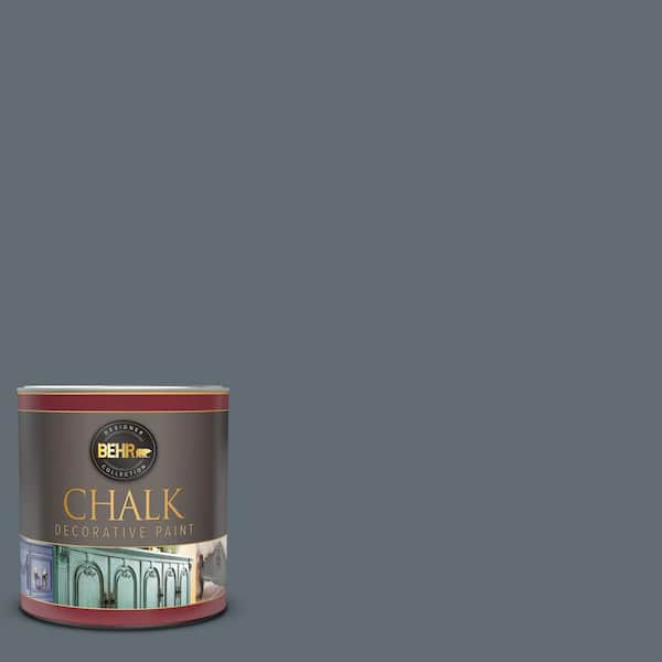 BEHR 1 qt. BCP44 Onyx Gray Interior Chalk Decorative Paint713004