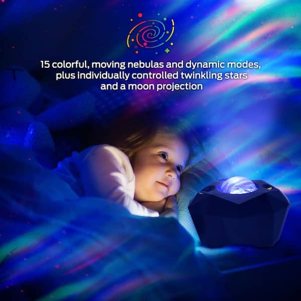 Monster Galaxy Projector Light with Bluetooth Speaker & Sound