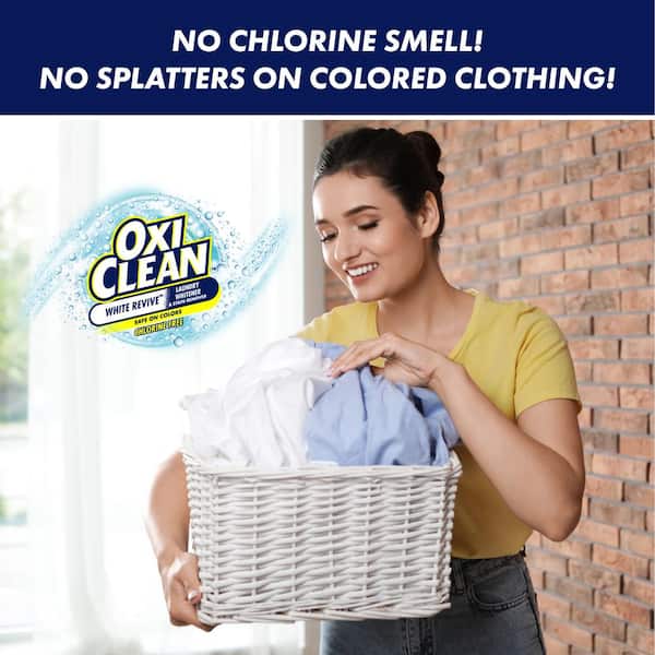 OxiClean 5 Lbs White Revive Laundry Whitener Stain Remover 51652 - The Home  Depot