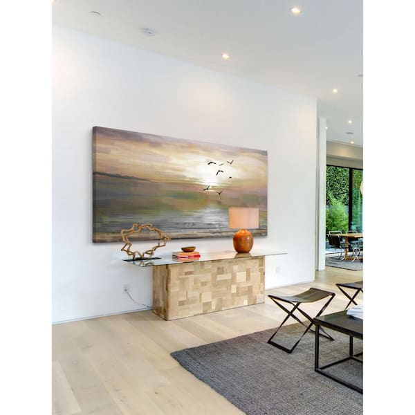 Unbranded 18 in. H x 36 in. W "Hyman" by Parvez Taj Printed Canvas Wall Art