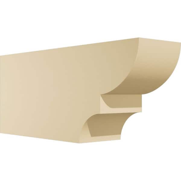Ekena Millwork Standard Ridgewood 6 in. W x 10 in. H x 24 in. D Signature Urethane Rafter Tail Outlooker