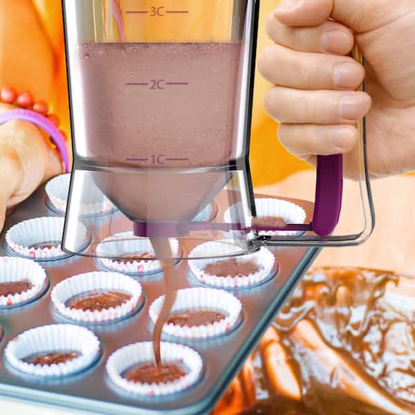 Dropship Batter Mixer, Handheld Manual Pancake Cake Batter Mixer Dispenser  Baking Tool to Sell Online at a Lower Price