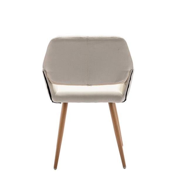 Beige bucket outlet chair