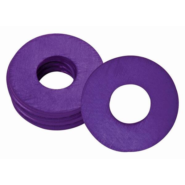 Plews UltraView 1/8 in. Grease Fitting Washers in Purple (25 per Bag)