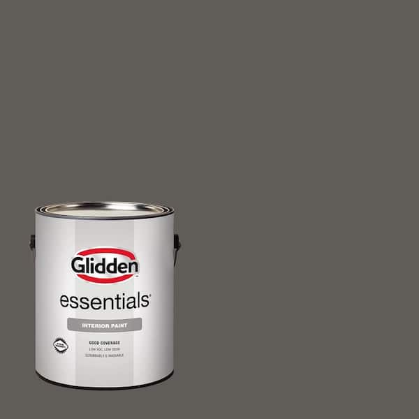 Glidden Essentials 1 gal. PPG1008-7 Stone's Throw Semi-Gloss Interior Paint