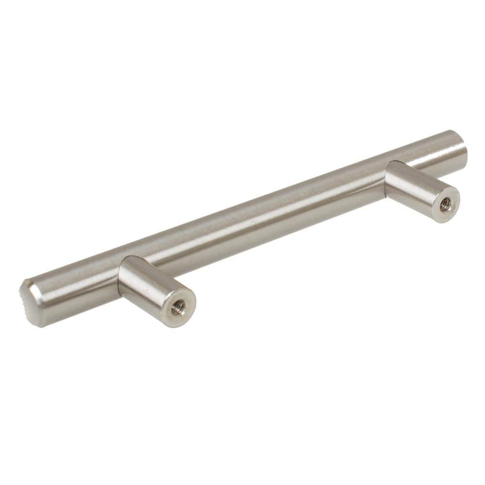 Stainless Steel Modern Bar Pull with Mounting Hardware
