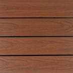 UltraShield Naturale 1 ft. x 1 ft. Quick Deck Outdoor Composite Deck Tile Sample in Honduran Mahogany