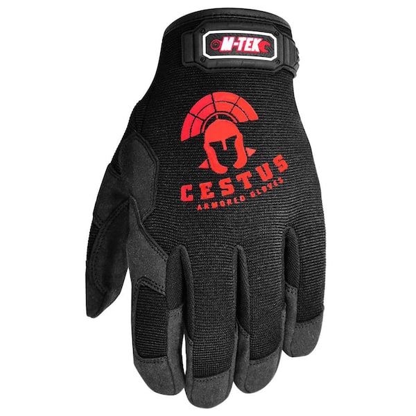 XL Black M-Tek Gloves