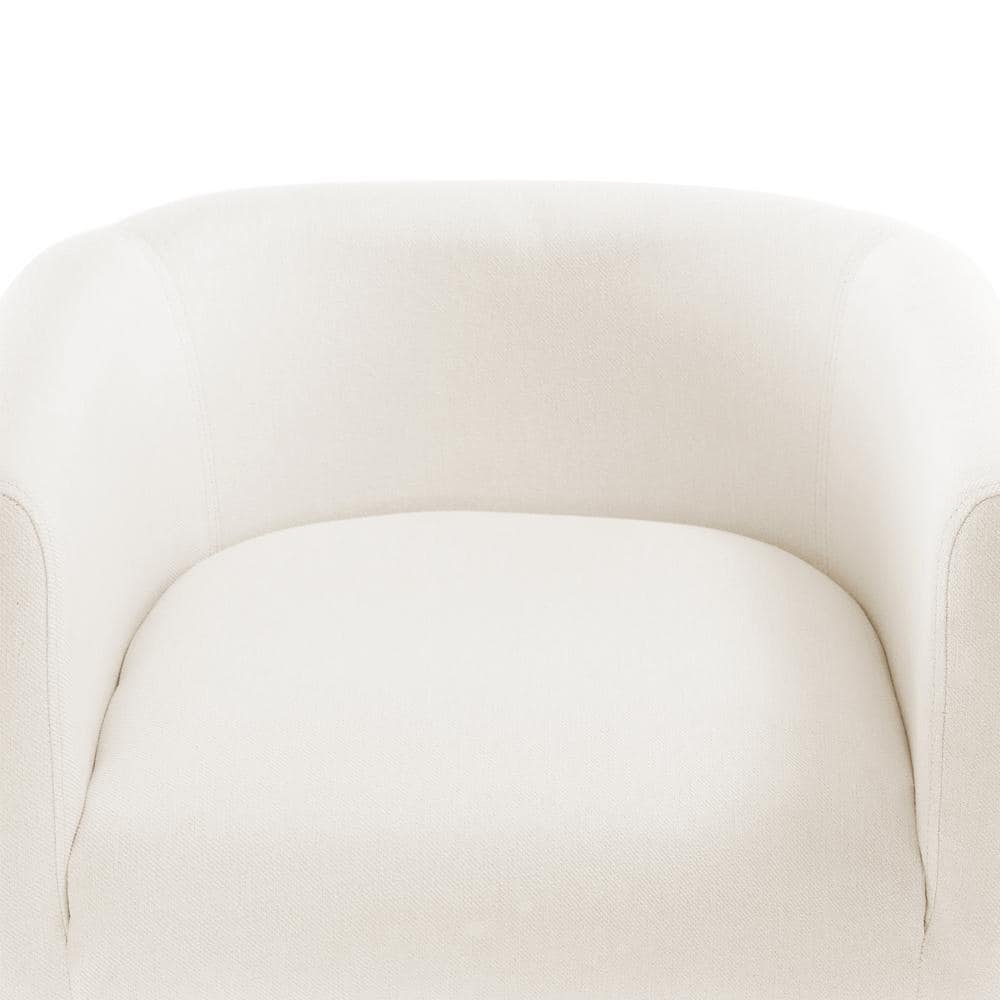 Beige and Black Metal Frame Counter Height Stools, Set of 2