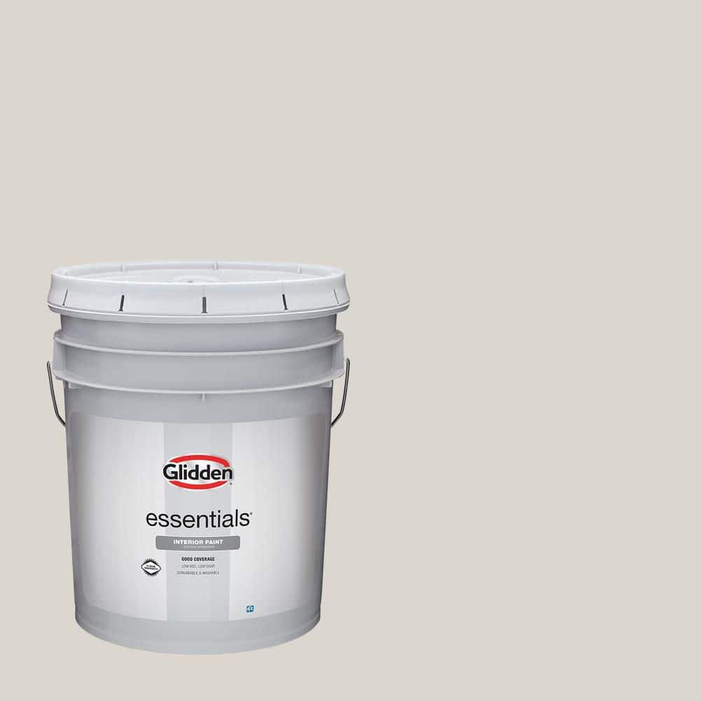 Glidden Essentials 5 gal. PPG1025-2 Silent Smoke Eggshell Interior