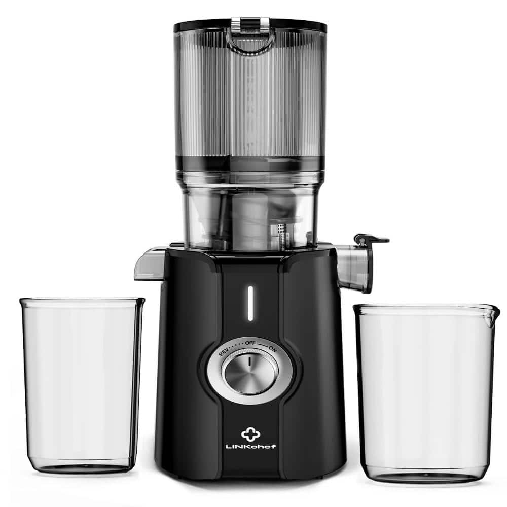 200-Watt 42 oz. Black Cold Press Juicer Machine Professional Slow Masticating Juicer with Pulp Separator, Easy to Clean price history on PriceWatchPro