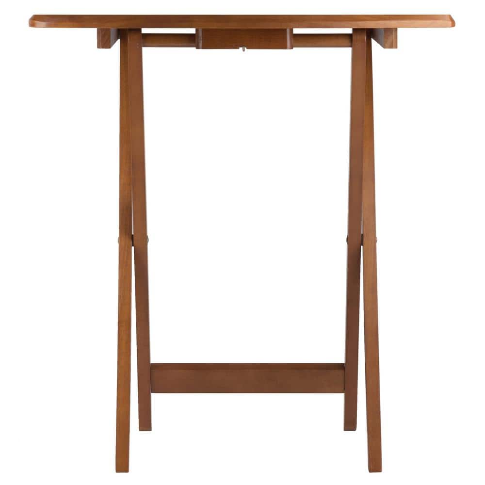 Teak 5-Piece Oversized Rectangular Snack Table Set