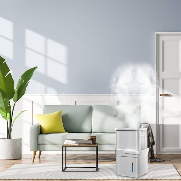 Midea 50 pt. Smart CUBE Dehumidifier with Pump up to 4500 sq