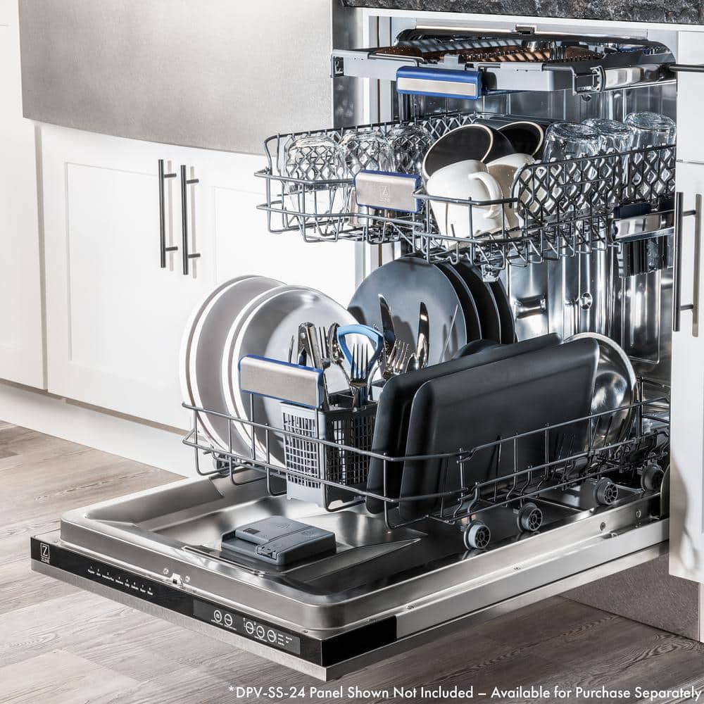 24" Panel Ready Stainless Steel Tub Dishwasher with Top Control