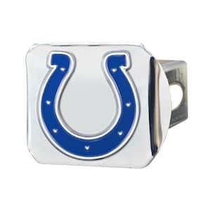 NFL - Indianapolis Colts 3D Color Emblem on Type III Chromed Metal Hitch Cover